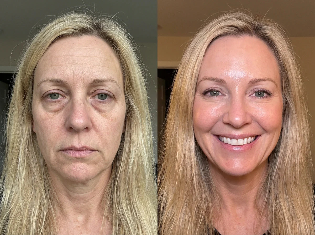 Lumirae before and after
