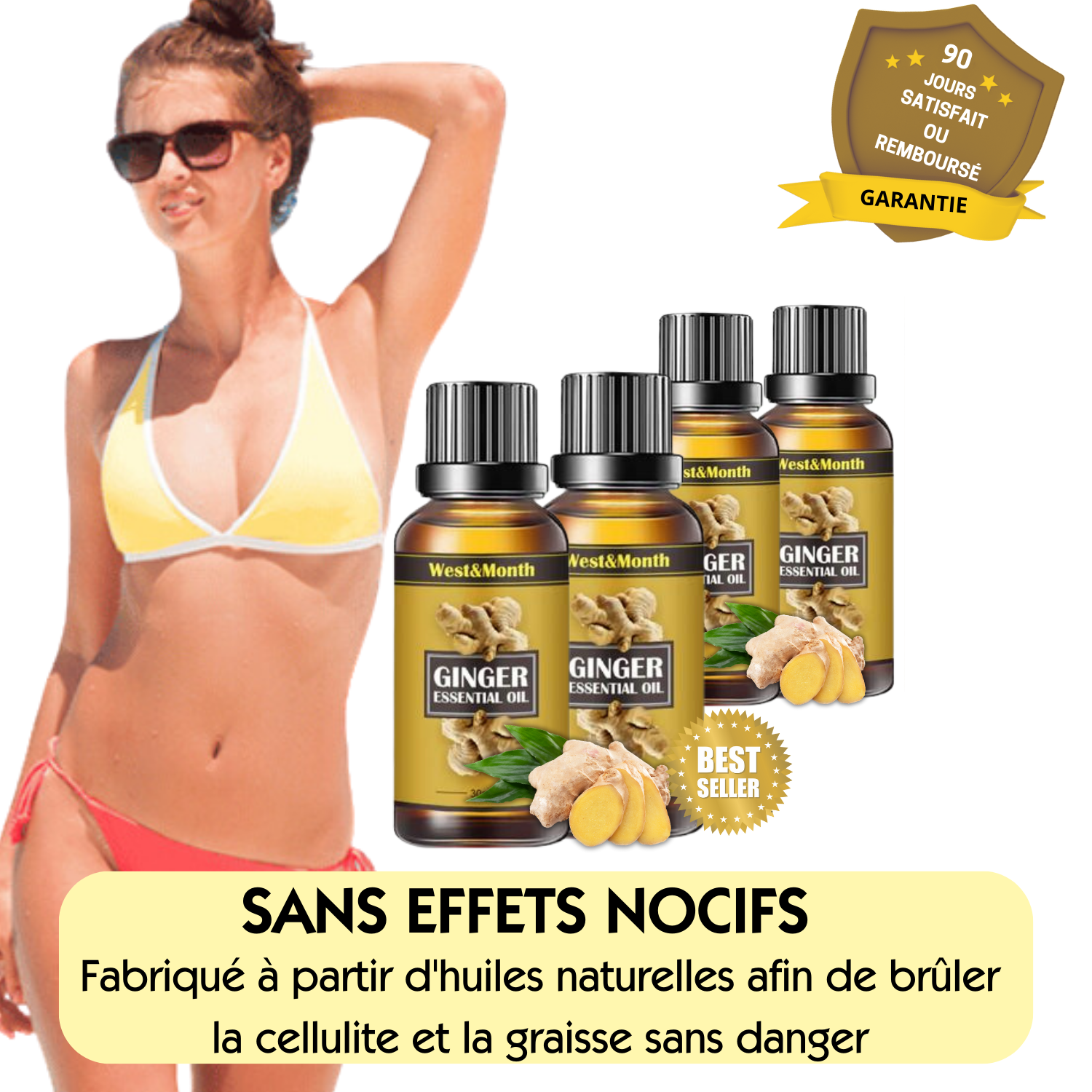 Ginger Detox Minceur™ - Libération Détox : Adieu Ventre Gonflé et Lourdeur en 7 Jours