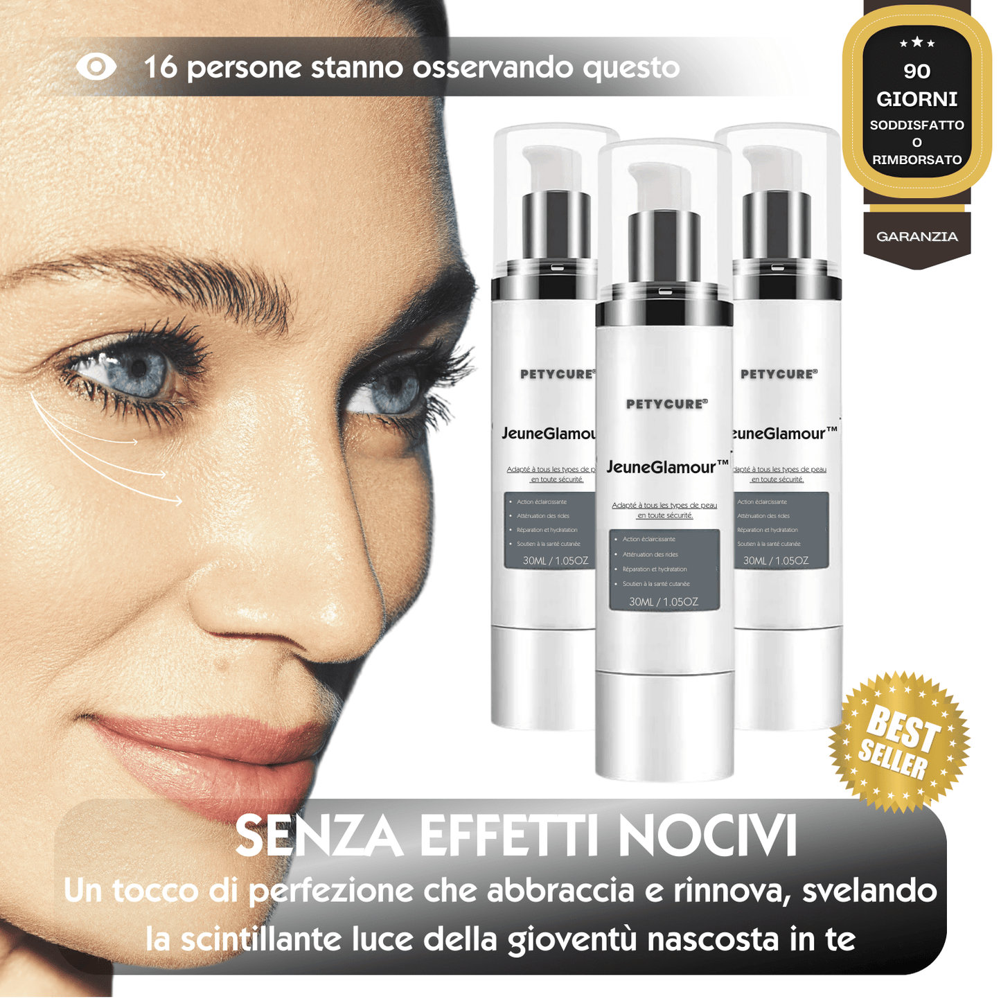 JeuneGlamour™ - L'essenza della tua giovinezza, sentiti radiante ogni giorno