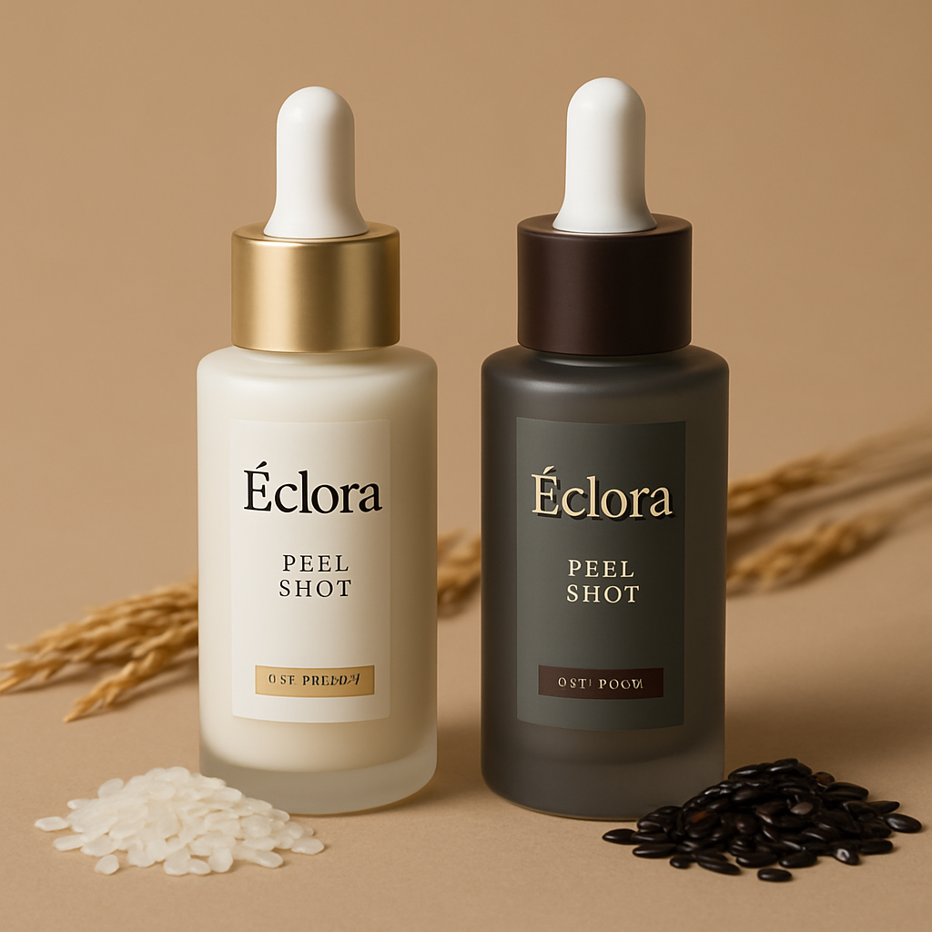 Éclora™ Peel Shot — Exfoliant Coréen au Riz