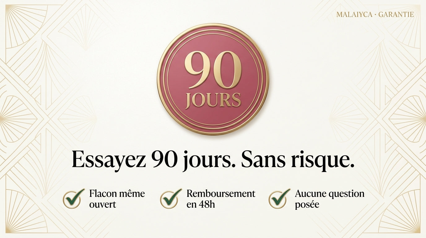 La Garantie Miroir : si votre reflet ne vous sourit pas, on vous rembourse.